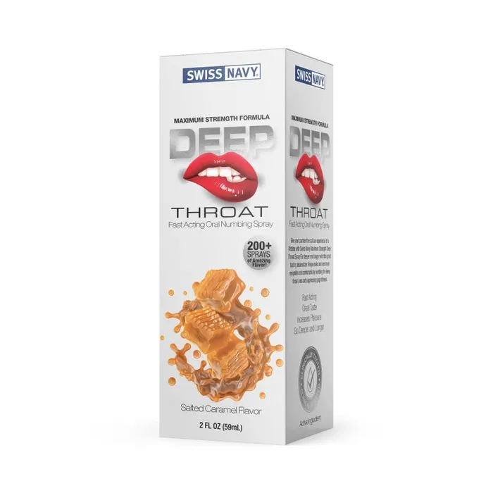 Male Sex Toys Swiss Navy Deep Throat Spray 2oz Swiss Navy