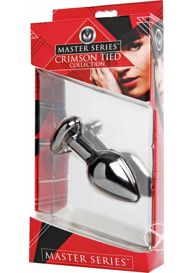 Master Series Crimson Tied Male Sex Toys Master Series Crimson Tied Scarlet Heart Jewel Anal Plug Master Series Crimson Tied Male Sex Toys Master Series Crimson Tied Scarlet Heart Jewel Anal Plug