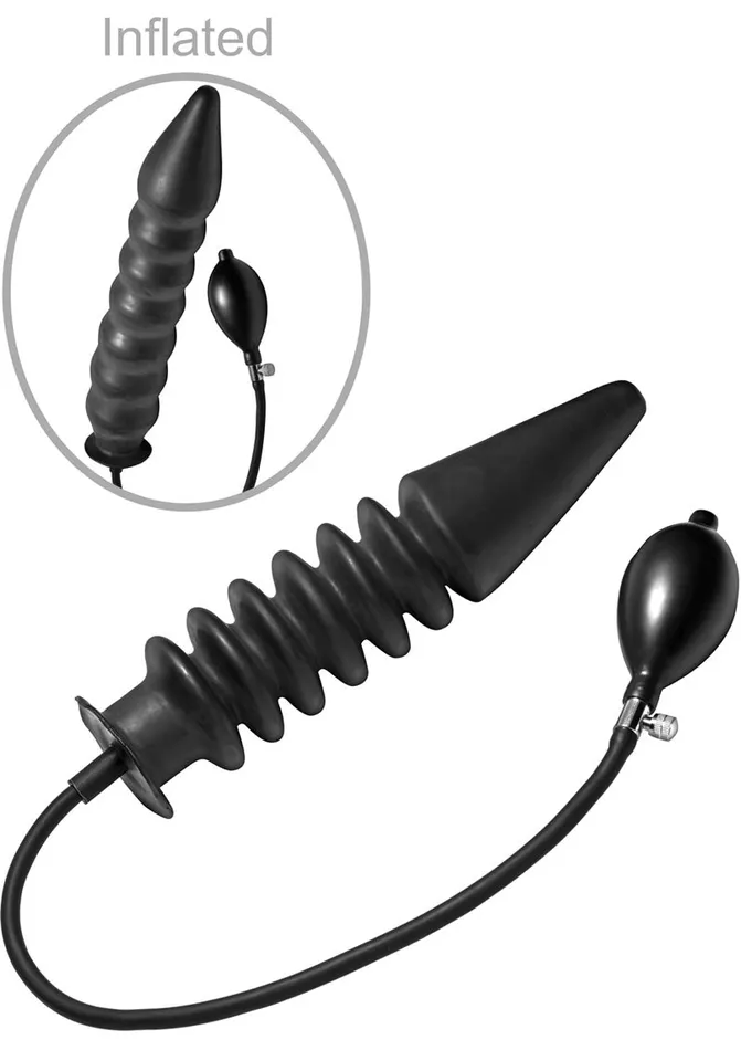 Master Series Male Sex Toys Master Series Accordion Inflatable XL Anal Plug Master Series Male Sex Toys Master Series Accordion Inflatable XL Anal Plug