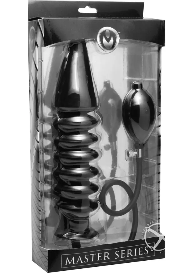 Master Series Male Sex Toys Master Series Accordion Inflatable XL Anal Plug