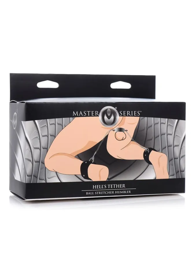 Master Series Male Sex Toys Master Series Hells Tether Ball Stretcher Humbler
