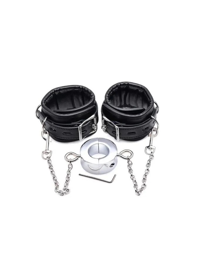 Master Series Male Sex Toys Master Series Hells Tether Ball Stretcher Humbler