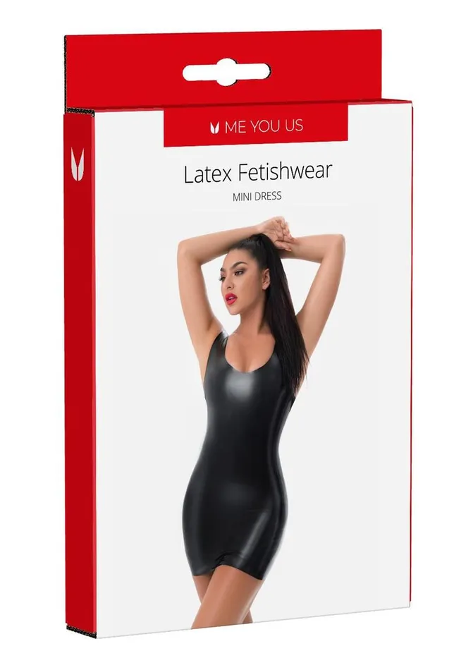 ME YOU US Latex Mini Dress Me You Us Vibrators