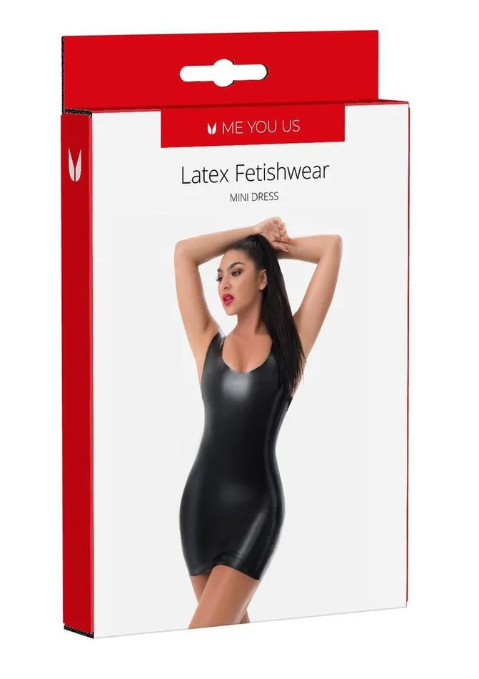 ME YOU US Latex Mini Dress Me You Us Vibrators