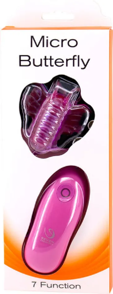 Micro Butterfly Purple Seven Creations Vibrators