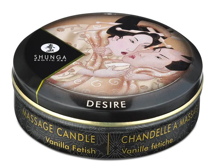 Mini Massage Candle Desire Vanilla Fetish 1 Fl Oz Shunga Vibrators Mini Massage Candle Desire Vanilla Fetish 1 Fl Oz Shunga Vibrators