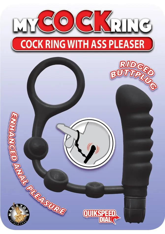 My Cockring Male Sex Toys My Cock Ring Silicone Cock Ring with Vibrating Ass Pleaser Butt Plug My Cockring Male Sex Toys My Cock Ring Silicone Cock Ring with Vibrating Ass Pleaser Butt Plug
