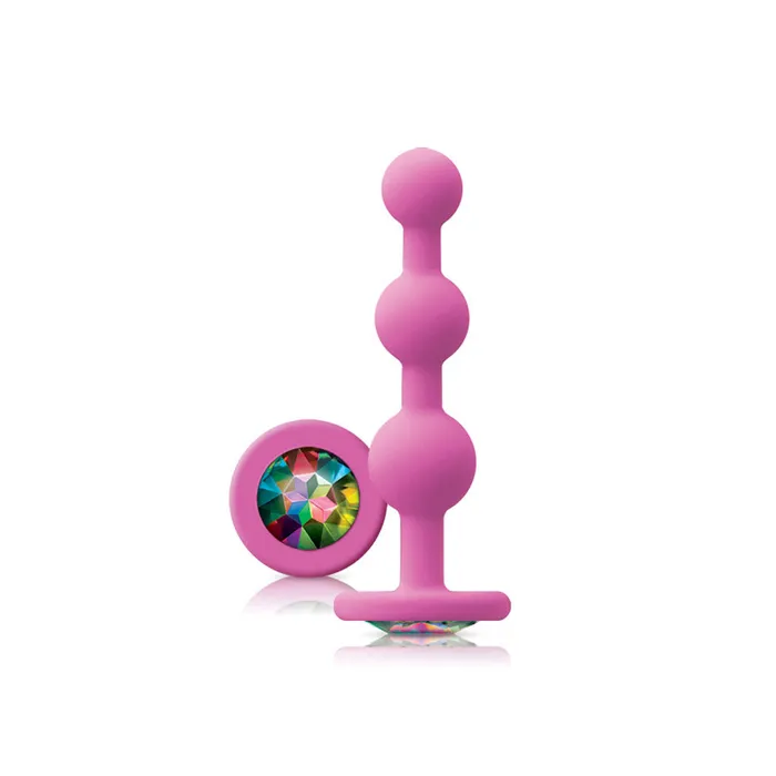 nsnovelties Vibrators Glams Ripple Rainbow Gem Pink nsnovelties Vibrators Glams Ripple Rainbow Gem Pink
