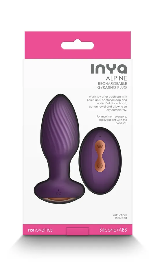 nsnovelties Vibrators Inya Alpine Purple nsnovelties Vibrators Inya Alpine Purple