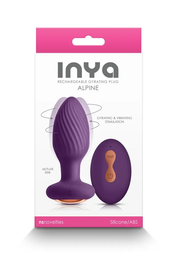 nsnovelties Vibrators Inya Alpine Purple nsnovelties Vibrators Inya Alpine Purple