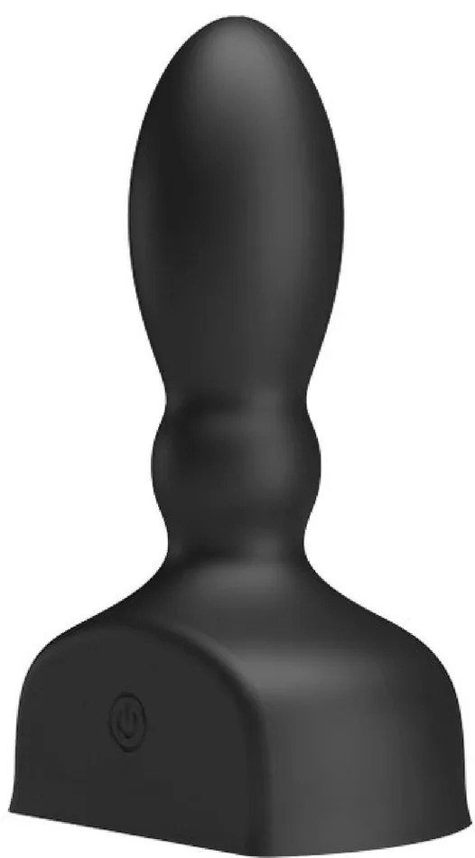 Pretty Love Anal Inflatable Anal Plug Black