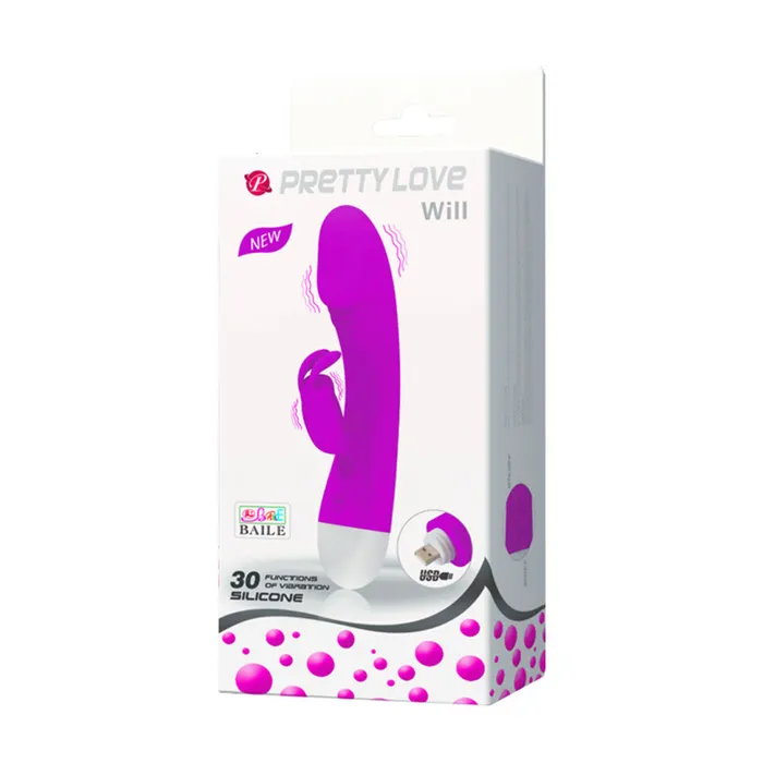Pretty Love Vibrators Pretty Love Will 30 Function Rabbit Style Vibrator