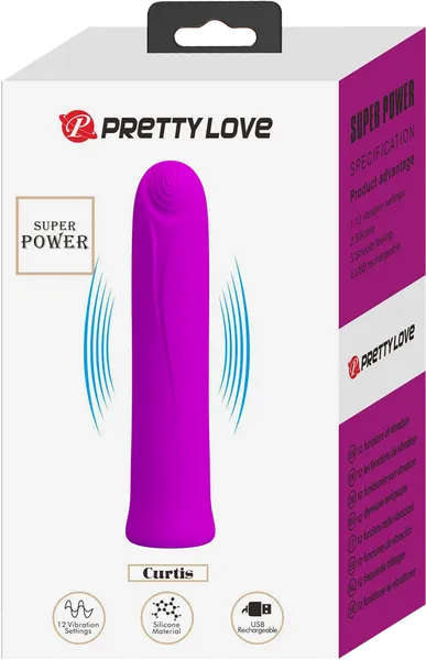 Pretty Love Vibrators Rechargeable Curtis Vibe Pretty Love Vibrators Rechargeable Curtis Vibe