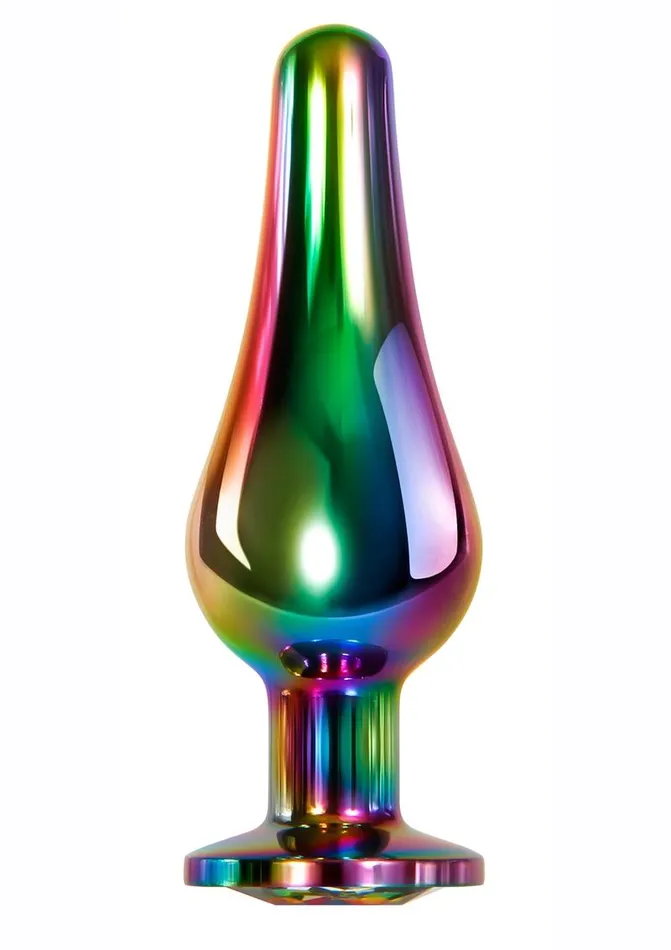 Rainbow Metal Anal Plug Evolved Anal