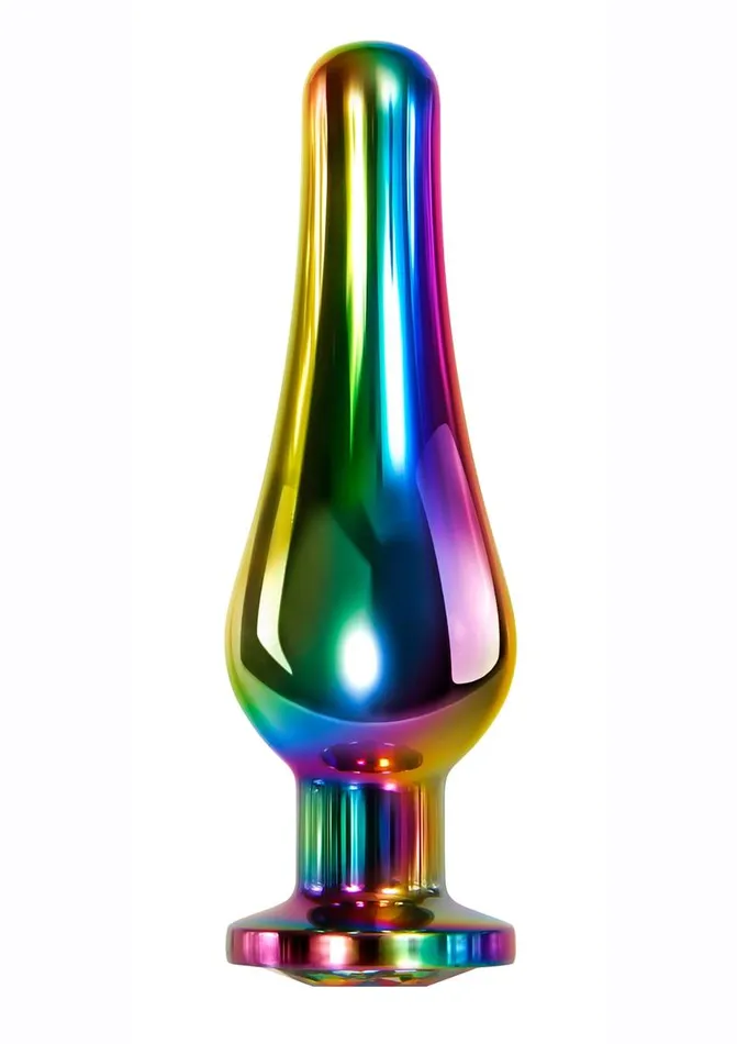 Rainbow Metal Anal Plug Evolved Anal