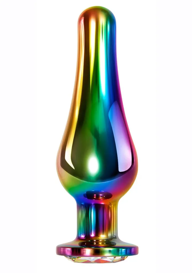 Rainbow Metal Anal Plug Evolved Anal
