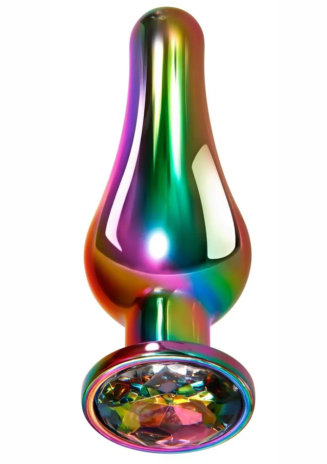 Rainbow Metal Anal Plug Evolved Anal