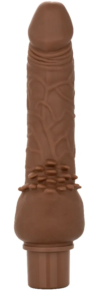 Rechargeable Power Stud Cliterrific Brown CalExotics Female Sex Toys