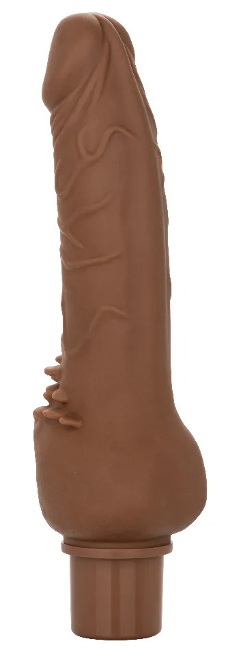 Rechargeable Power Stud Cliterrific Brown CalExotics Female Sex Toys
