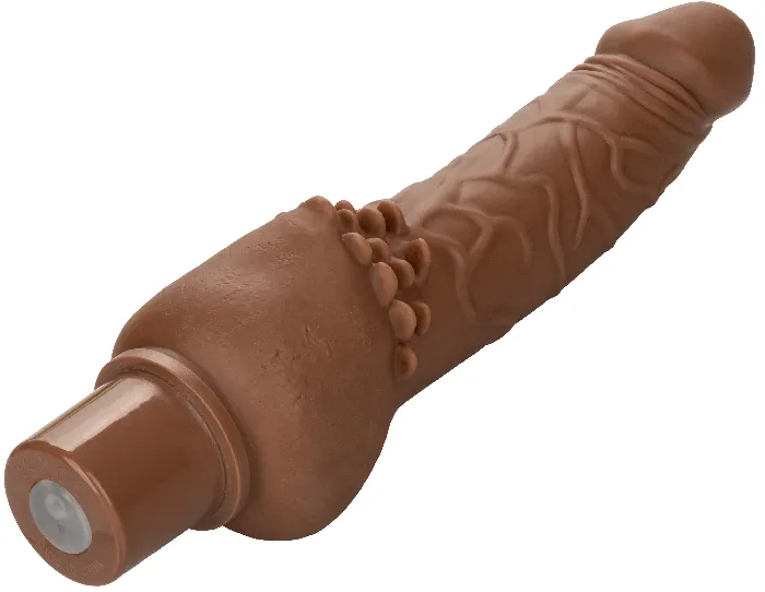 Rechargeable Power Stud Cliterrific Brown CalExotics Female Sex Toys