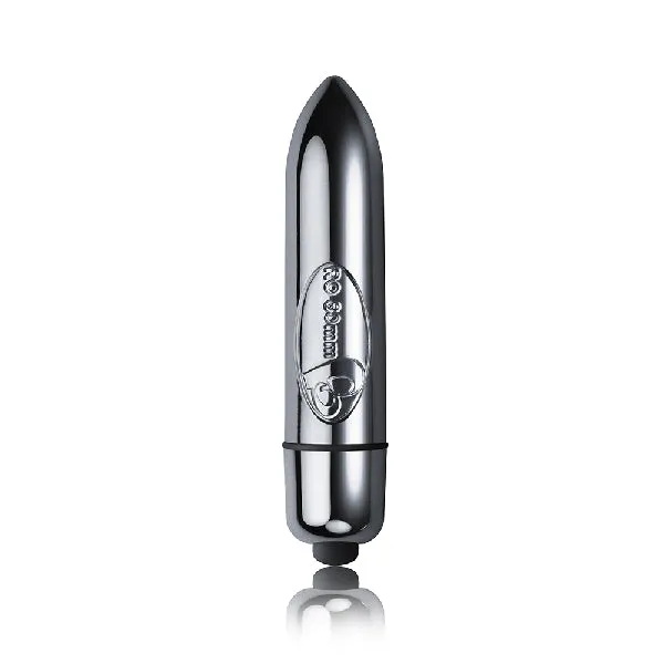 RO80 Single Speed Bullet Chrome Rocks Off Female Sex Toys