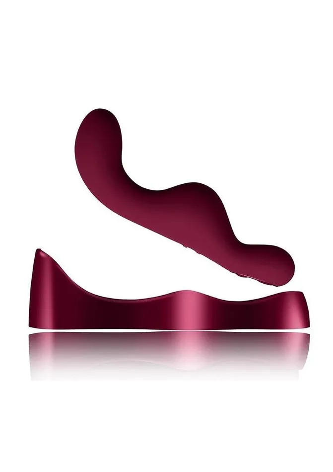 Rocks Off Ruby Glow Blush Rechargeable Silicone Dual Vibrator with Remote Control Female Sex Toys Rocks Off Ruby Glow Blush Rechargeable Silicone Dual Vibrator with Remote Control Female Sex Toys