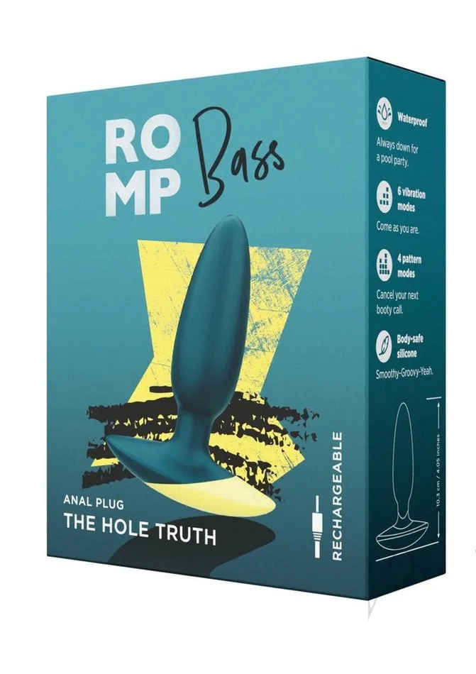 Romp Bass Rechargeable Silicone Anal Plug Romp Male Sex Toys Romp Bass Rechargeable Silicone Anal Plug Romp Male Sex Toys