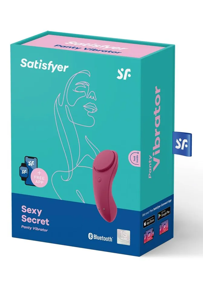 Satisfyer Satisfyer Sexy Secret Silicone Rechargeable Panty Vibe Vibrators