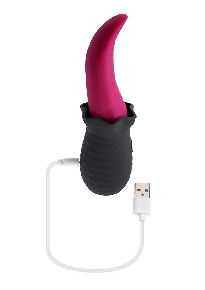 Selopa Selopas Tongue Teaser Rechargeable Silicone Clitoral Stimulator Female Sex Toys