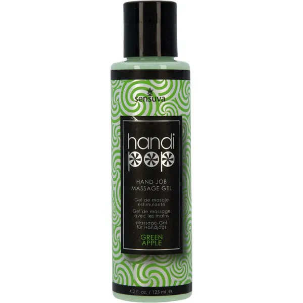 Sensuva HandiPop Edible Handjob Massage Gel 42 oz BMS Factory Enhancers