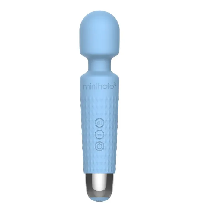 Shibari Vibrators Shibari Mini Halo Wireless 20X Powder Blue
