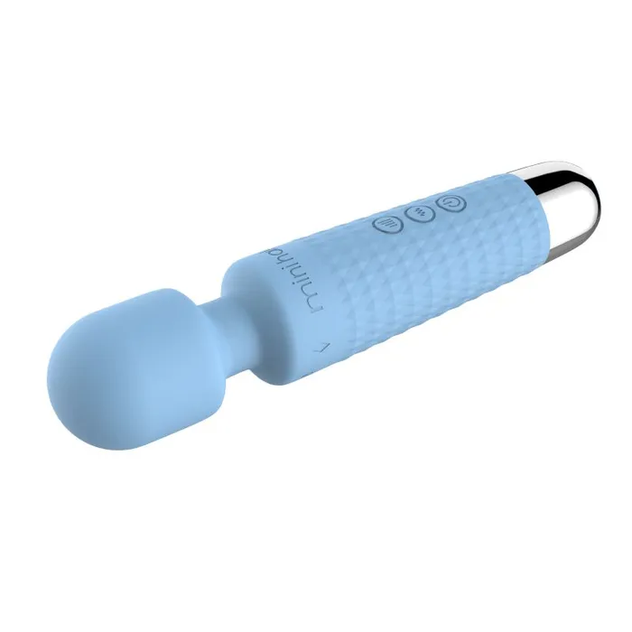 Shibari Vibrators Shibari Mini Halo Wireless 20X Powder Blue