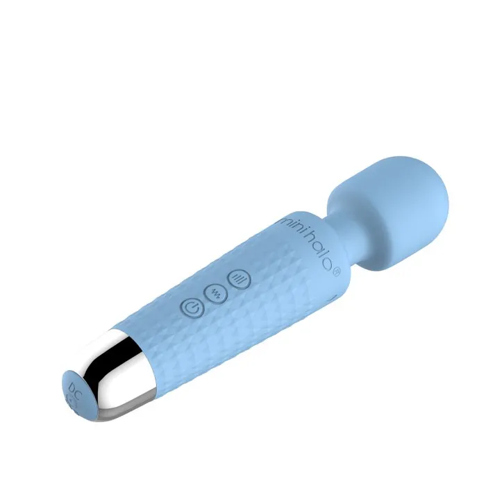 Shibari Vibrators Shibari Mini Halo Wireless 20X Powder Blue