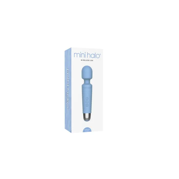 Shibari Vibrators Shibari Mini Halo Wireless 20X Powder Blue
