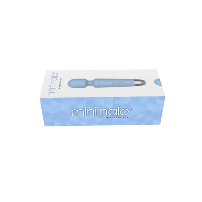 Shibari Vibrators Shibari Mini Halo Wireless 20X Powder Blue
