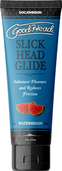 Slick Head Glide Watermelon 4 Oz Doc Johnson Male Sex Toys