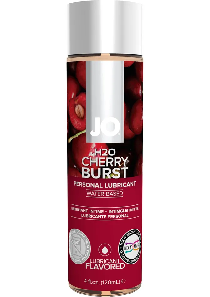 System JO Lubricants JO H2o Water Based Flavored Lubricant Cherry Burst
