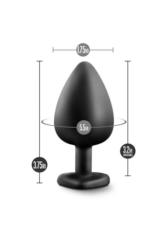 Temptasia Anal Temptasia Bling Plug Silicone Butt Plug