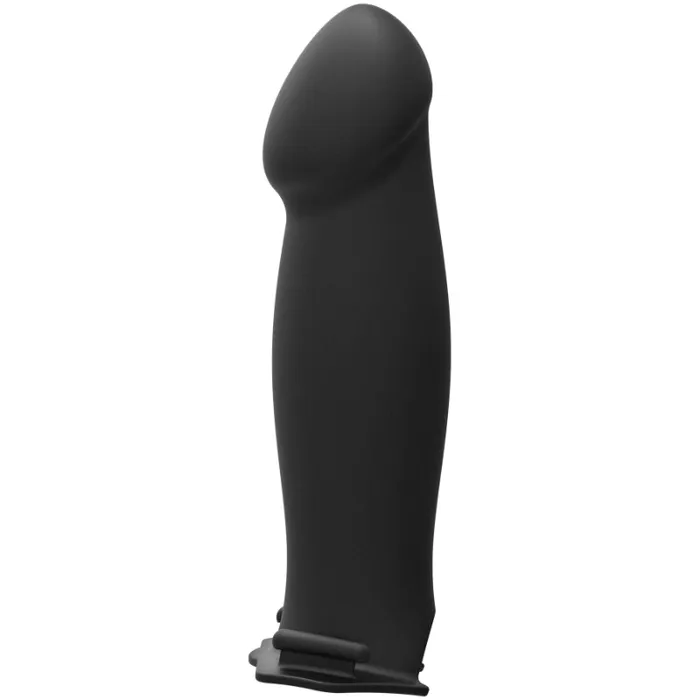 The Toolshed AU Female Sex Toys Be Bold 8in Large Dong 2 Pc Hollow Silicone StrapOn Set