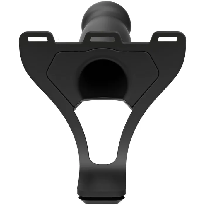 The Toolshed AU Female Sex Toys Be Bold 8in Large Dong 2 Pc Hollow Silicone StrapOn Set