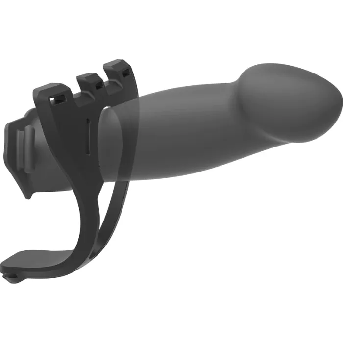 The Toolshed AU Female Sex Toys Be Bold 8in Large Dong 2 Pc Hollow Silicone StrapOn Set