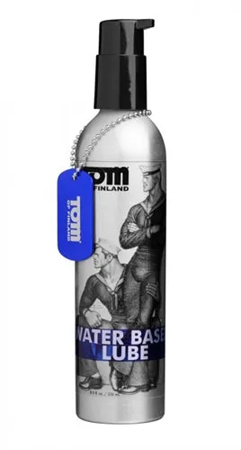 Tom of Fin Water Based Lube 8 Oz XR Brands Tom of Finland Anal