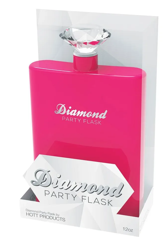 Vibrators Bachelorette Diamond Party Flask