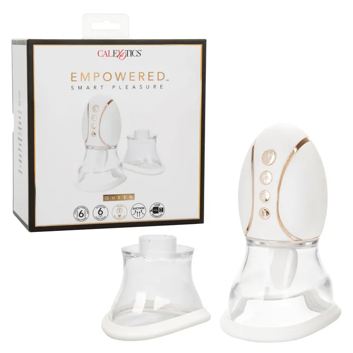 Vibrators CalExotics Empowered Smart Pleasure Queen Vibrators CalExotics Empowered Smart Pleasure Queen