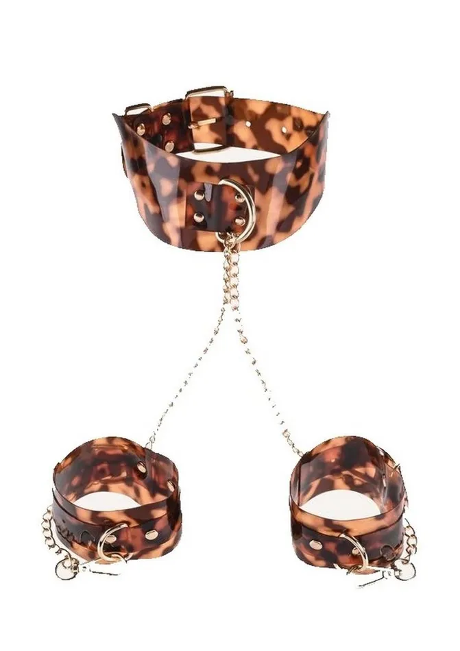 Vibrators Sincerely Sincerely Amber Neck and Wrist Restraint