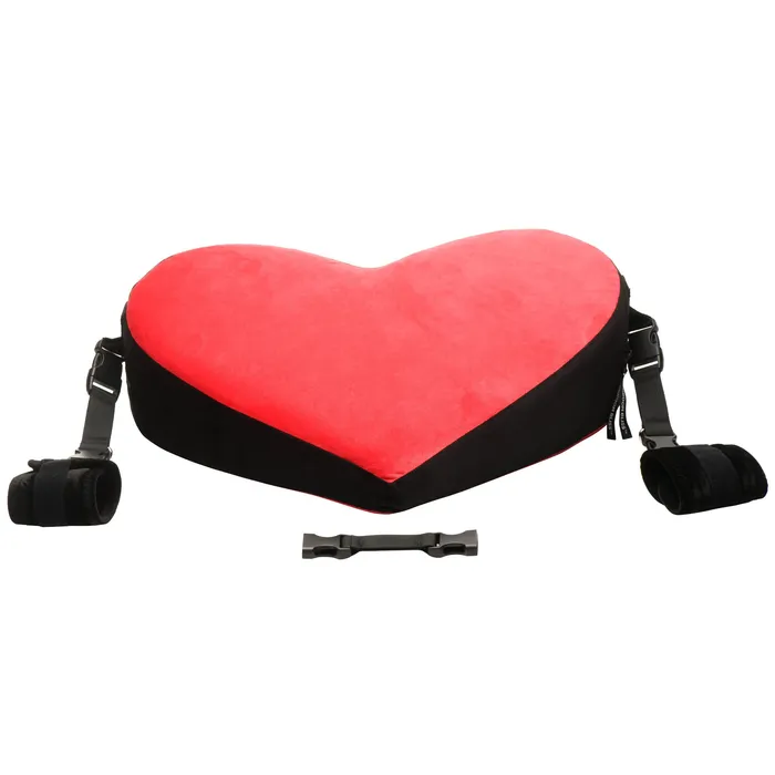 Vibrators XR Bedroom Bliss Bondage Love Pillow Blackred Vibrators XR Bedroom Bliss Bondage Love Pillow Blackred