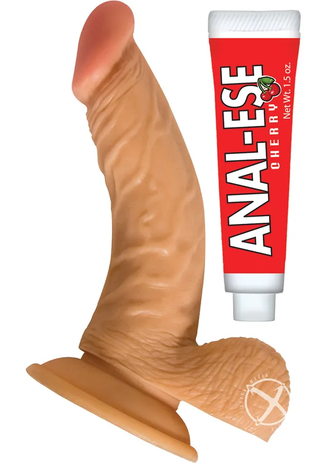 Whoppers Dildos All American Whoppers Curve Dildo with Balls
