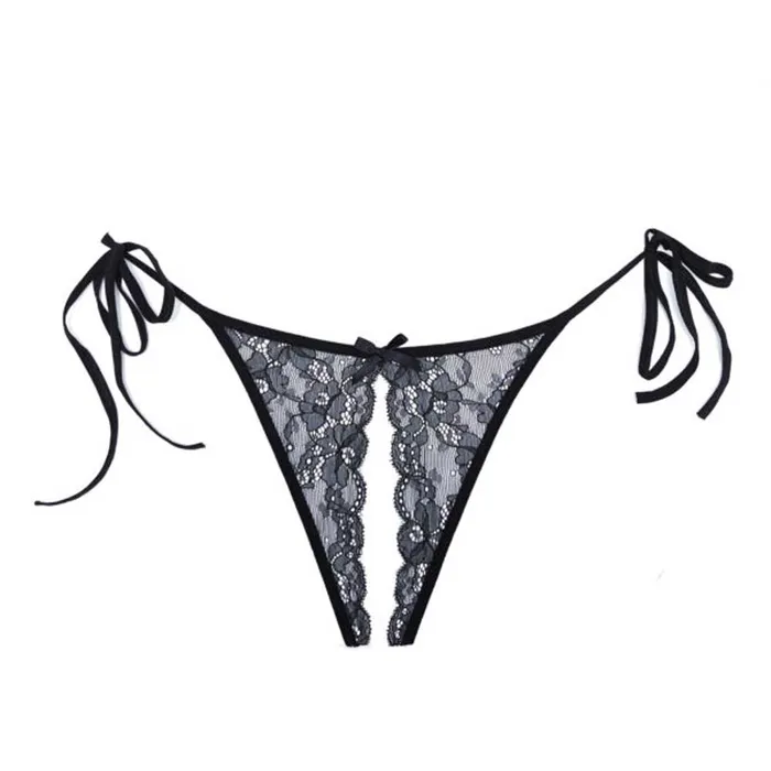 Adore Sugar Panty One Size Black Allure Lingerie Anal