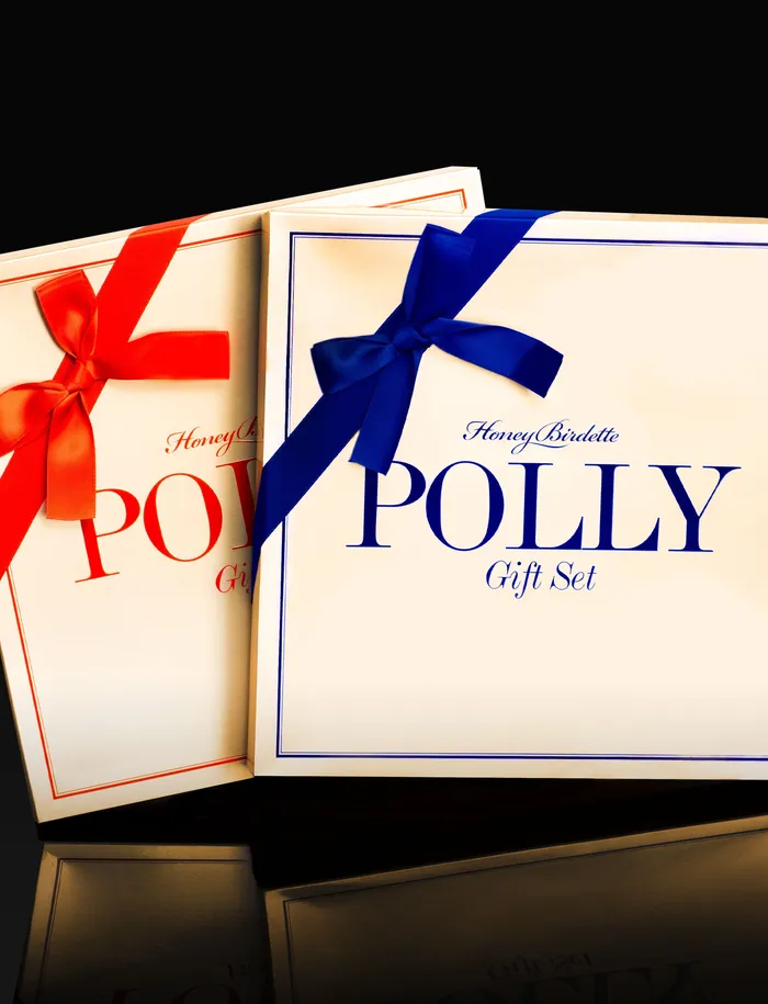 Anal Honey Birdette Polly Blue Bralette Gift Set