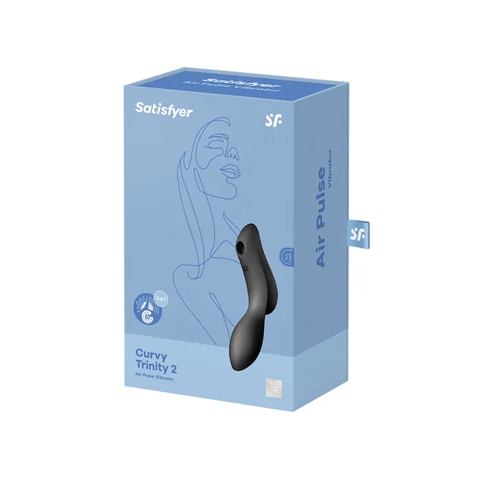 Anal Satisfyer Satisfyer Curvy Trinity 2 Black